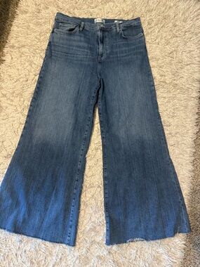 Le palazzo crop frame jeans
